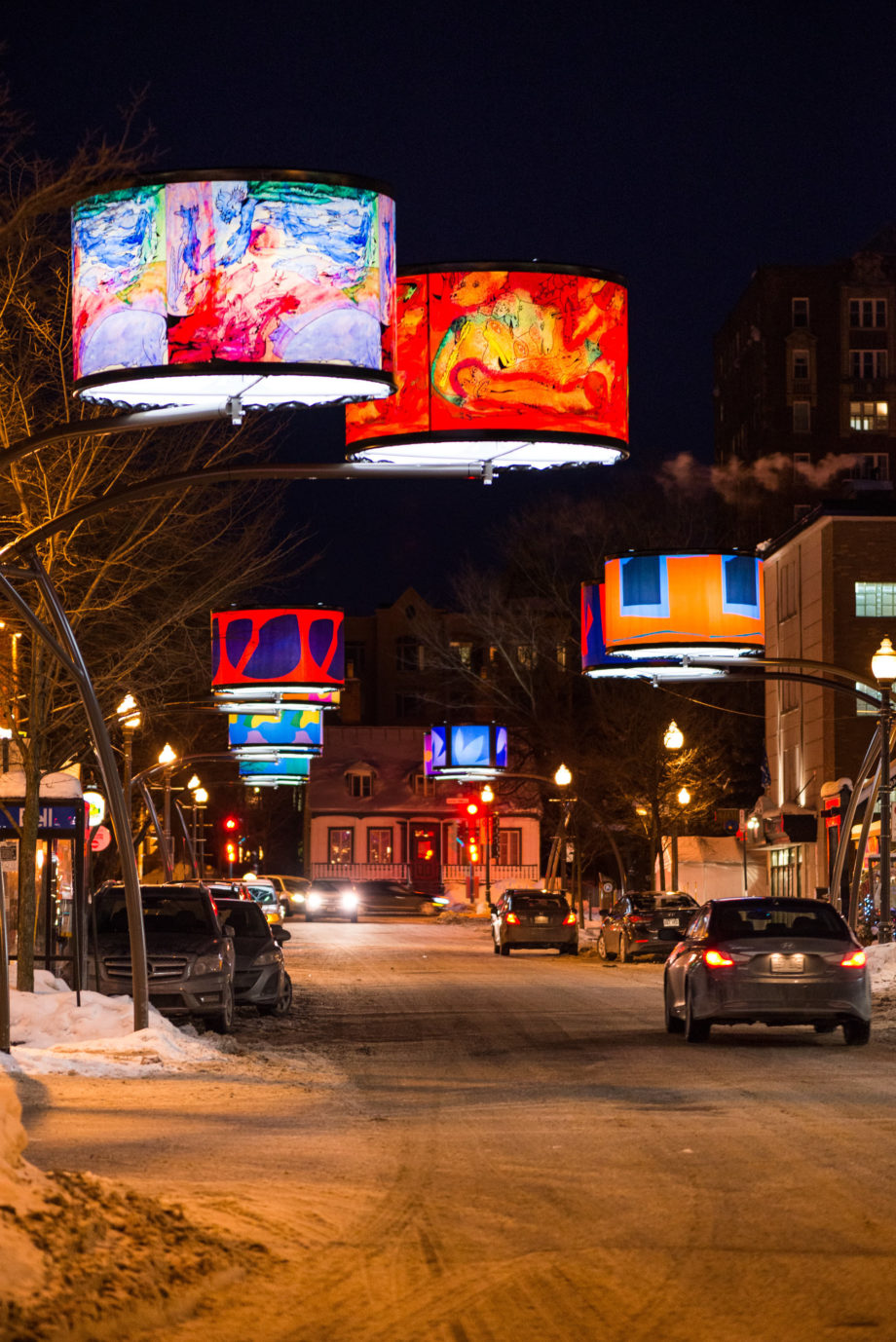 Quebec Winter Capital Destination Cartier Avenue